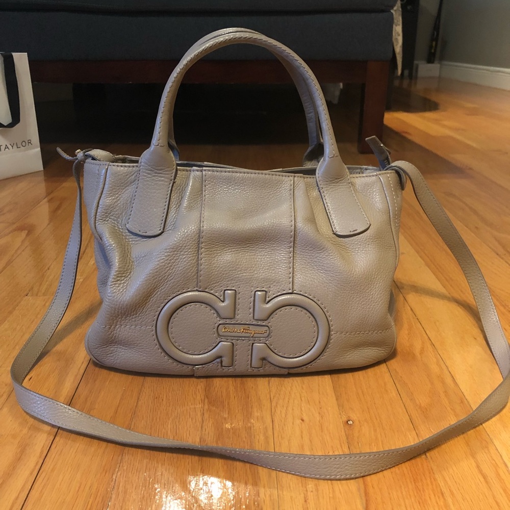 Beige Salvatore Ferragamo Handbag